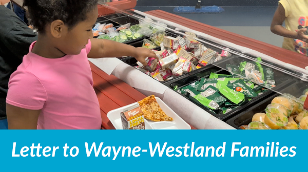 Letter to Wayne-Westland Families