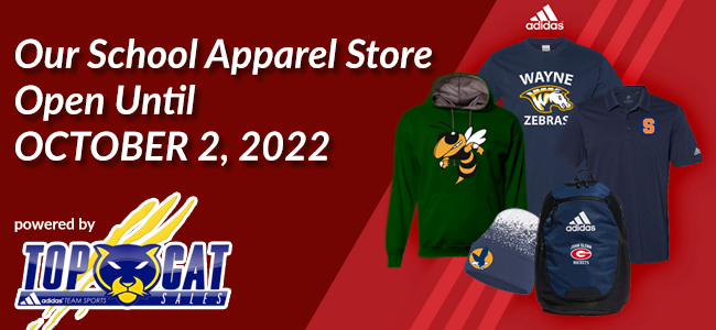 Our Apparel Store is Open Until October 2, 2022