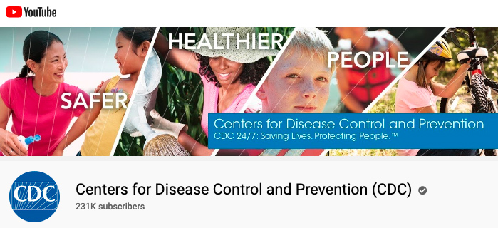CDC YouTube Channel