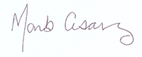 Mark Cesarz's Signature