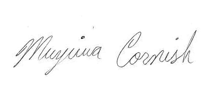 Muyiwa Cornish's Signature