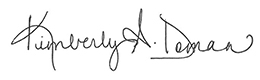 Kimberly Doman's Signature
