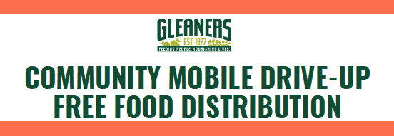 Gleaners Community Mobile Drive-Up Free Food Distribution